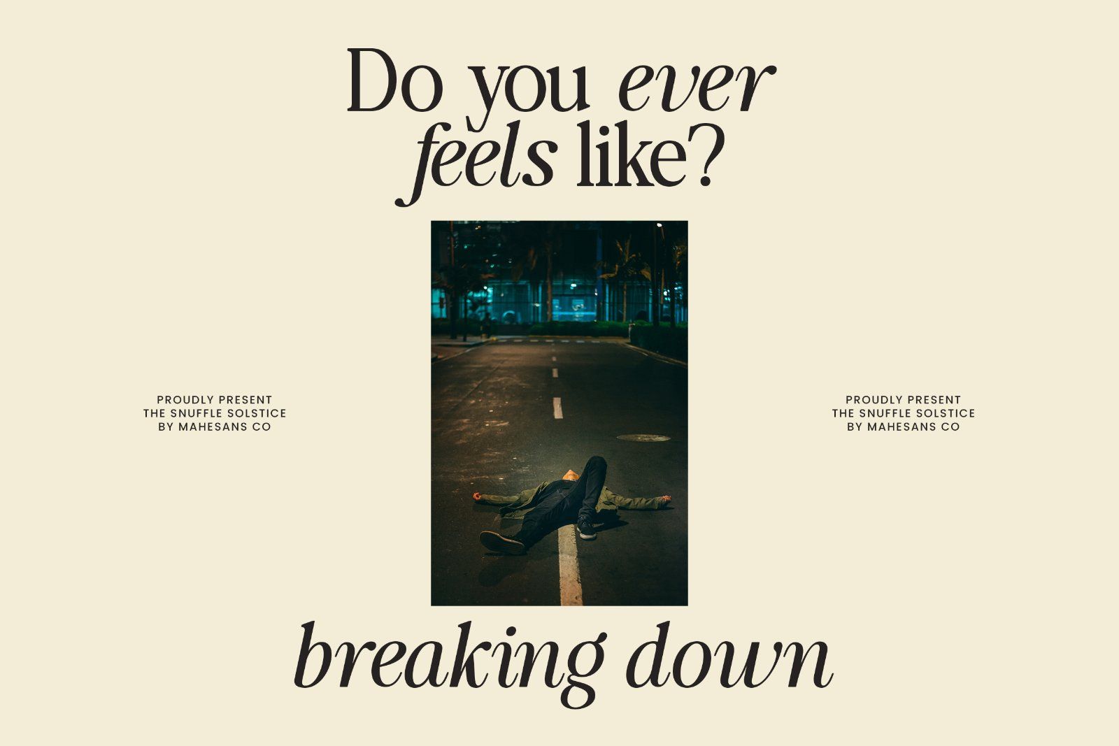 The Snuffle Solstice - Nostalgic Serif — image 3