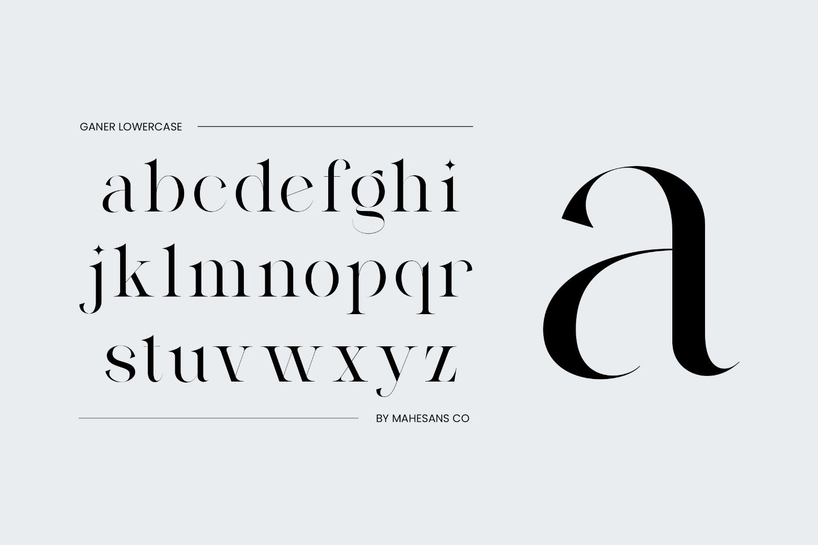Ganer | Serif Display Font — image 3