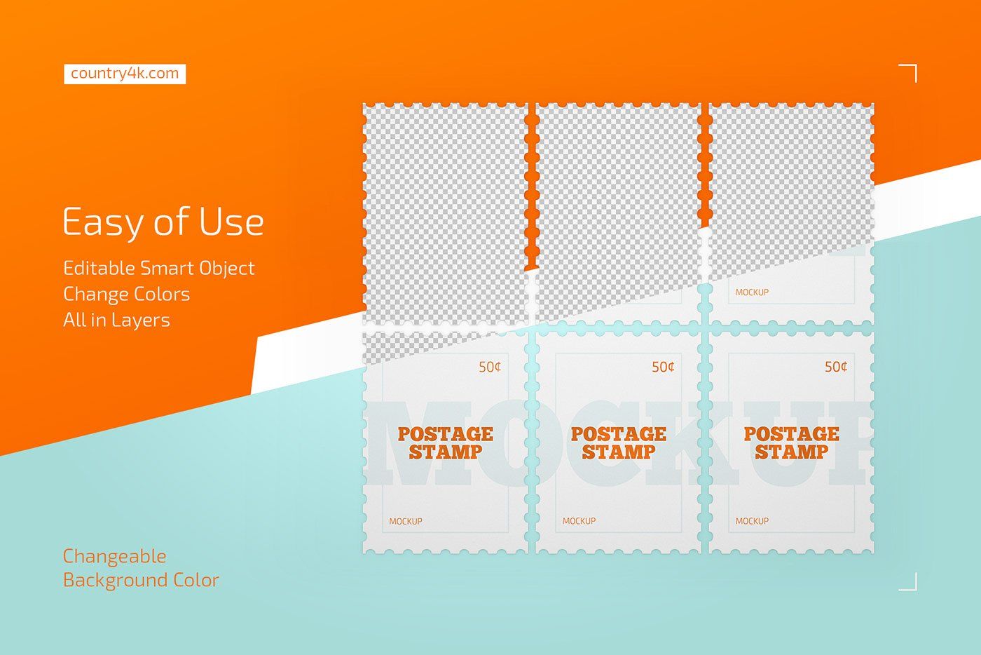 Postage Stamp Mockup Set — image 3