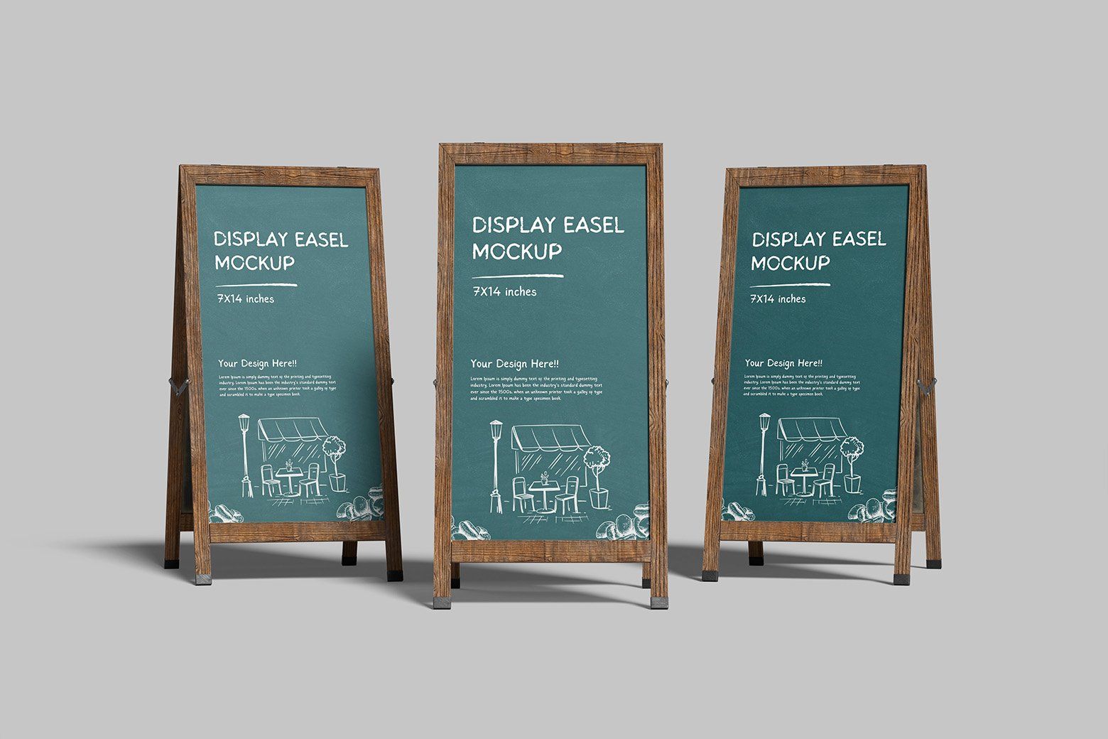 Display Easel Mockup — image 4