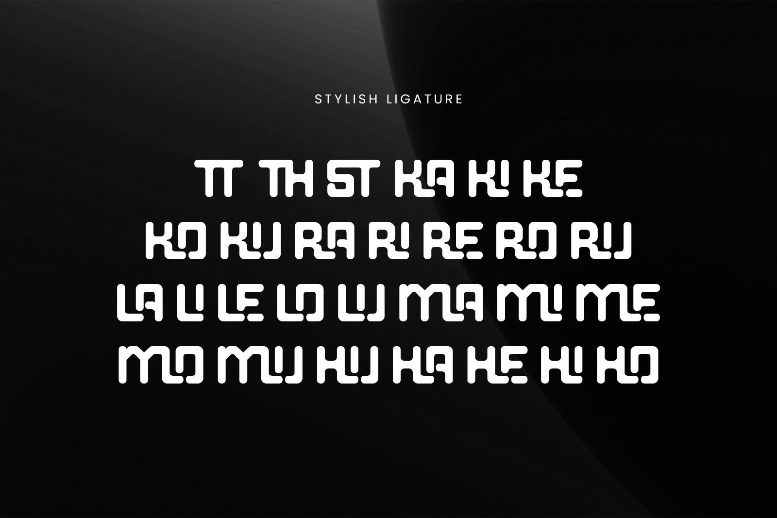 Branding Zentronix – Futuristic Industrial Display Font with Modern Tech Style & Ligatures — image 4
