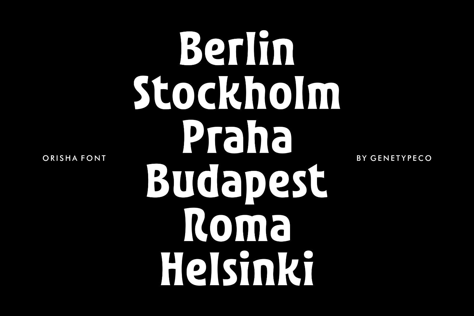 Orisha Display Font — image 3