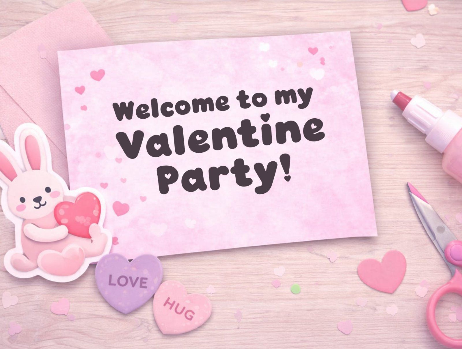 Valentine Font : Chubby Hearts - Cute Rounded Font For Branding — image 3