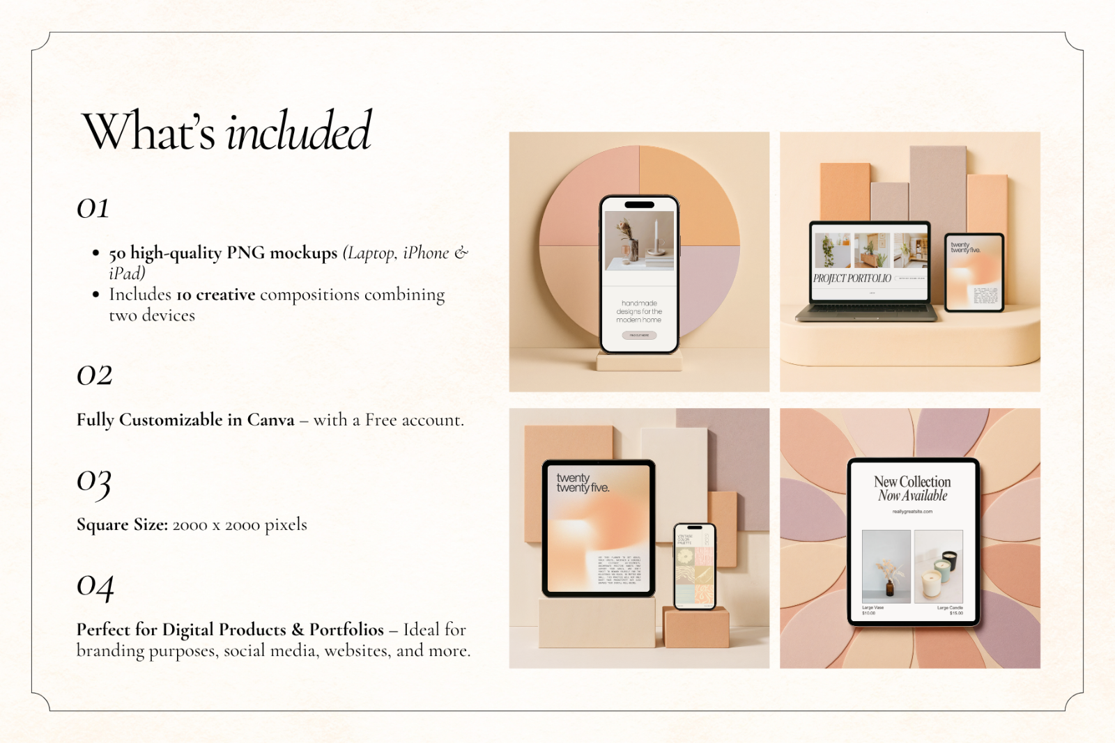 50 Digital Devices Canva Mockups — image 3