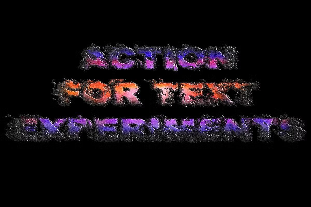 LETTERS DISPLACER. Action for text — image 3