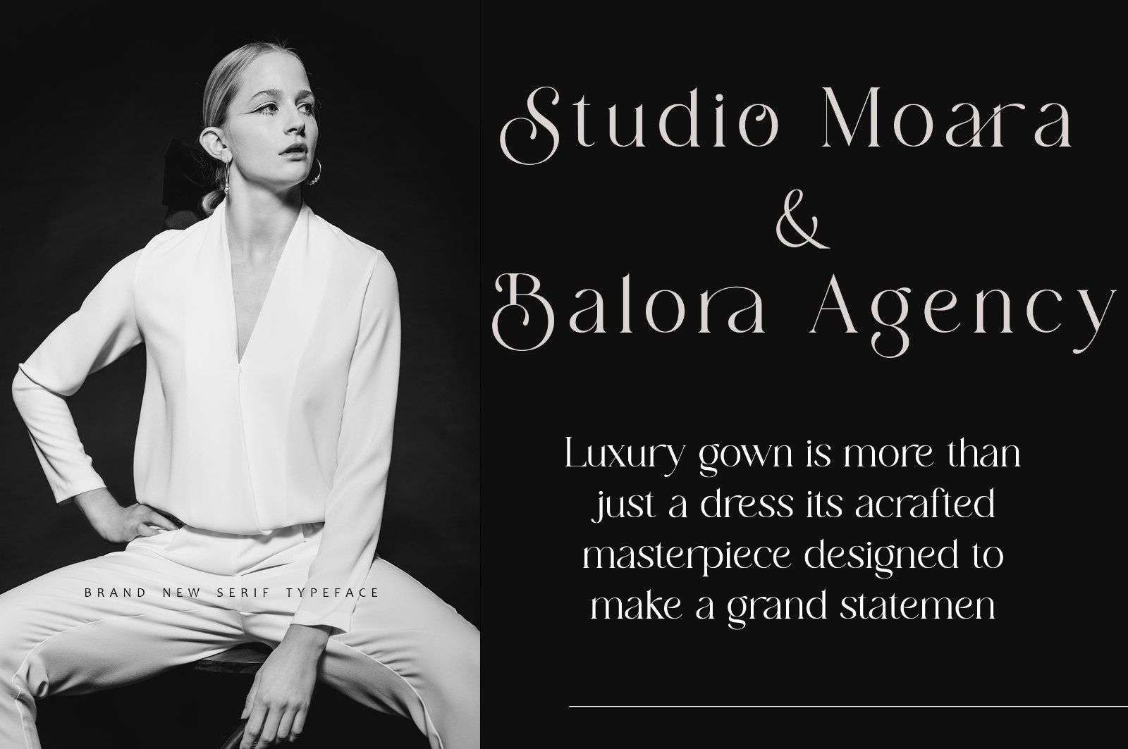 Manolisa - Elegant Serif Font — image 5