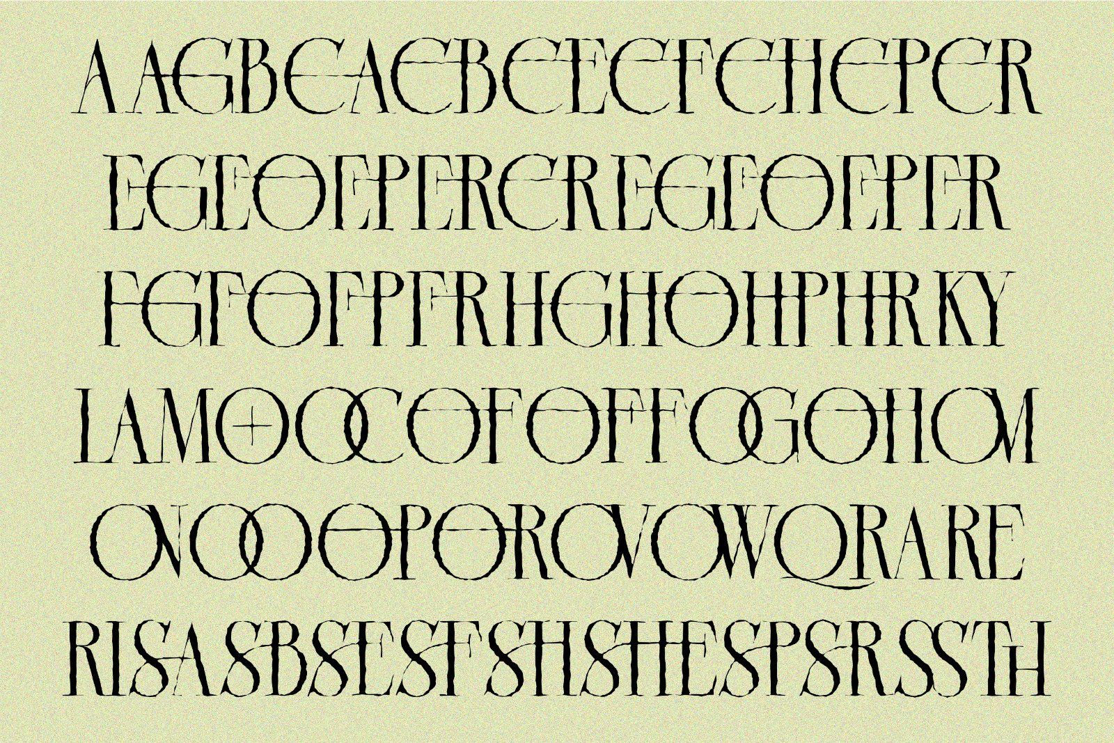 Magora | Modern Distressed Serif — image 9