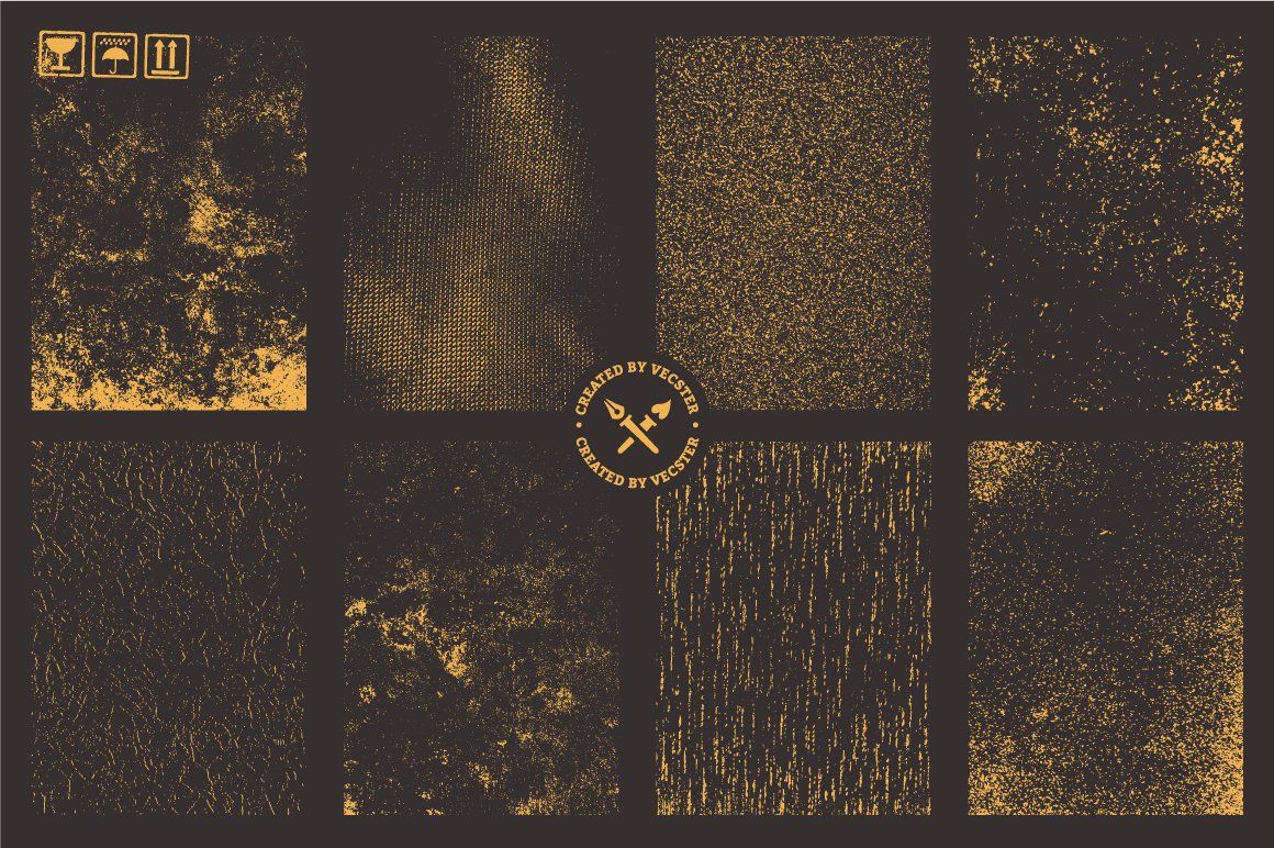 Grunge Textures Vector Pack — image 3