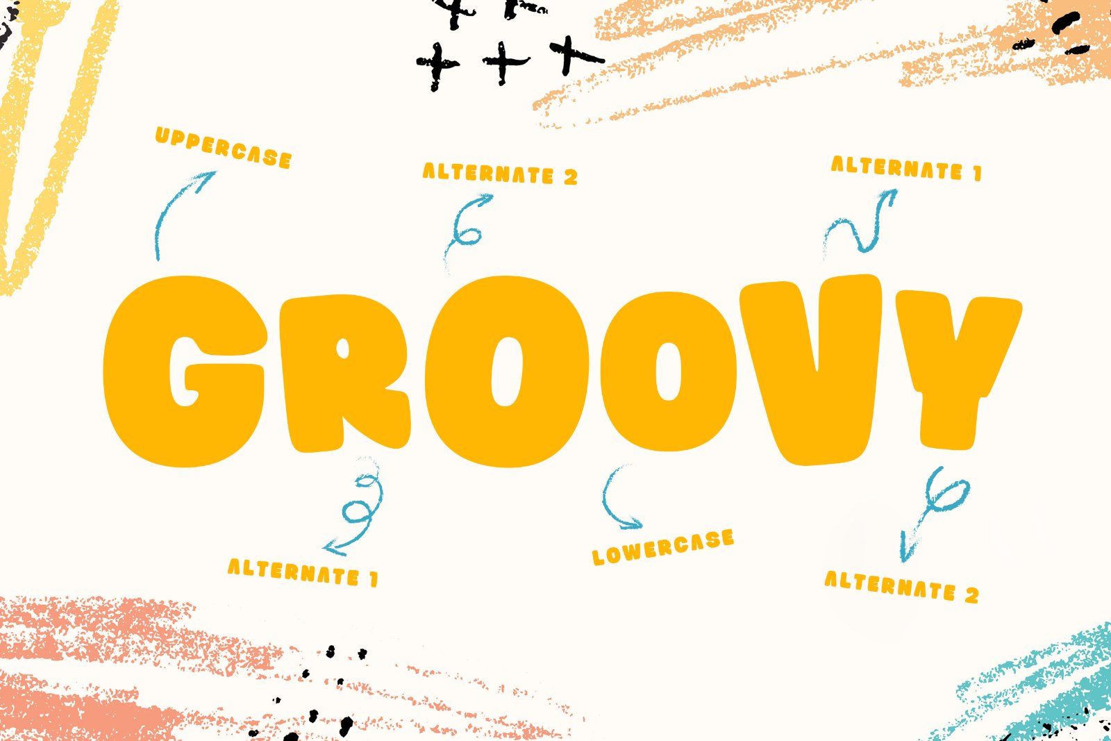 Bubble Gummy | Playful Display Font — image 2