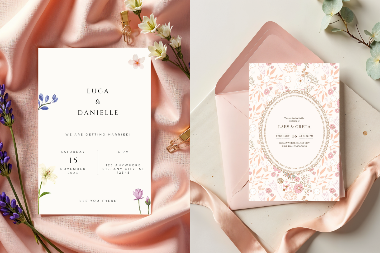 45 Invitation Card Mockups for Canva — image 4