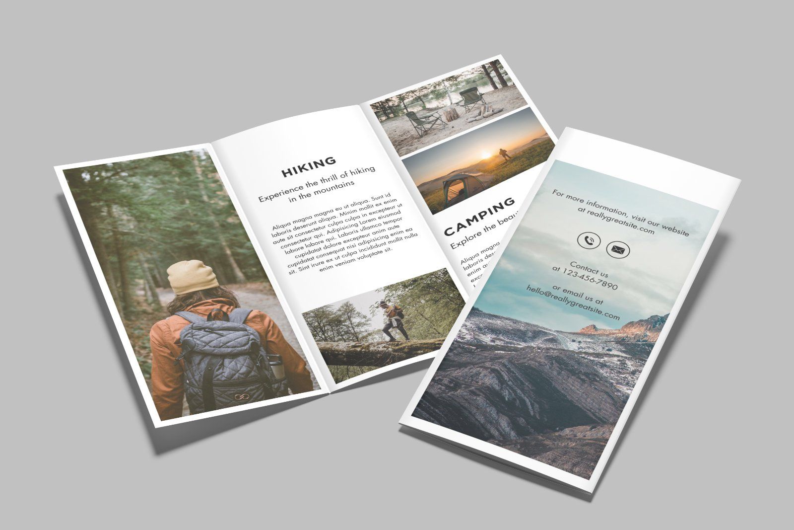 Trifold Brochure Mockup — image 3