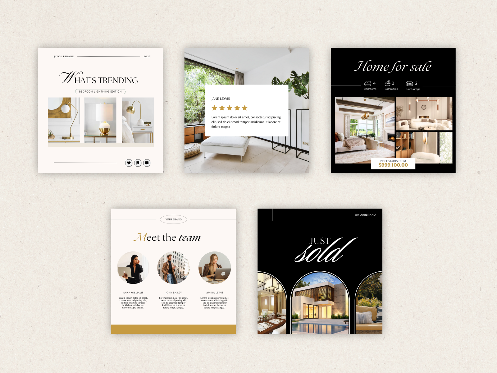 Real Estate Instagram Canva Templates — image 3
