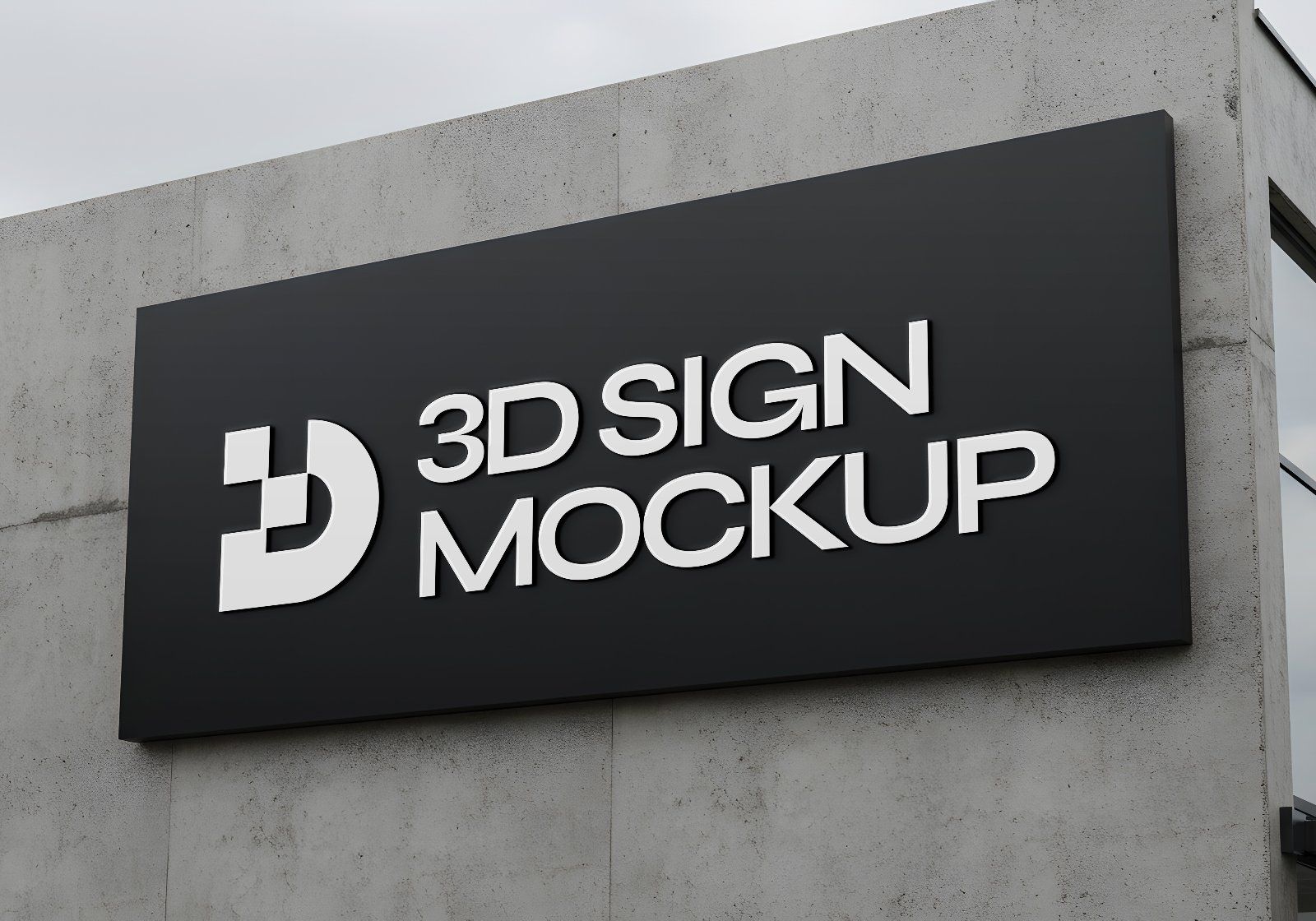Signage Box Mockup Bundle – 20 PSD Templates for Storefront & Outdoor Branding — image 9