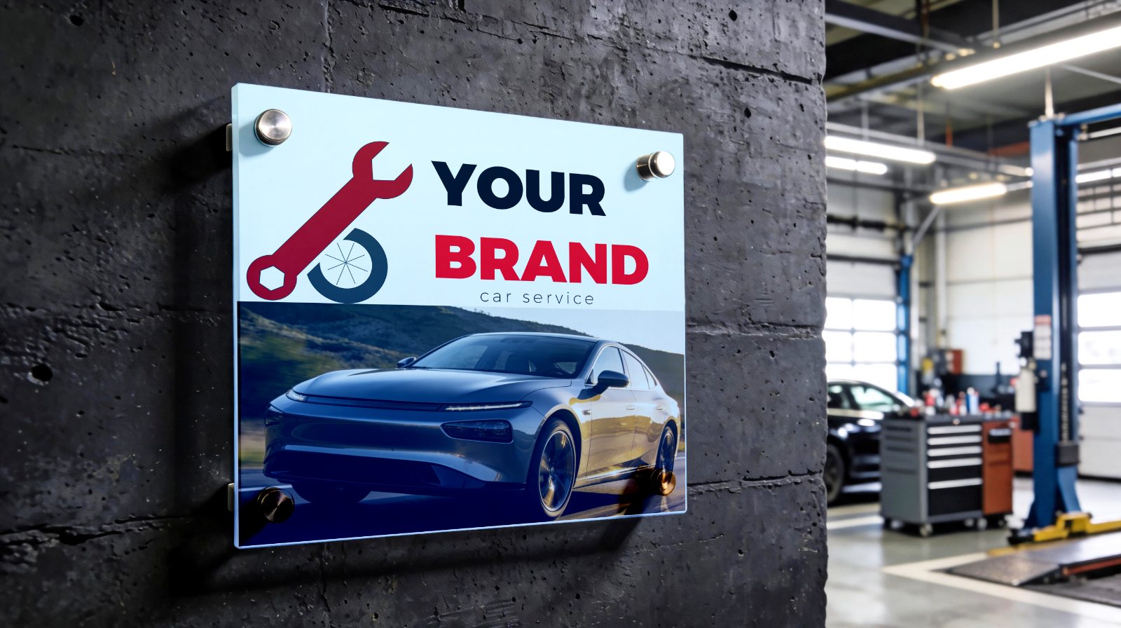 Premium 15 PSD Mockups CAR SERVICE — image 4