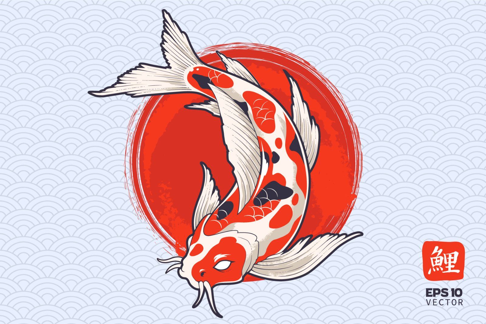 Koi Fish Vector Set — image 3
