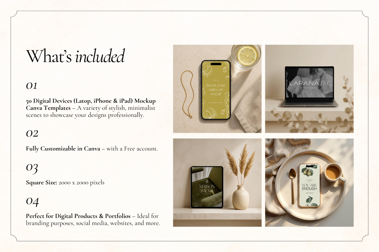 50 Digital Device Mockups Canva — image 3