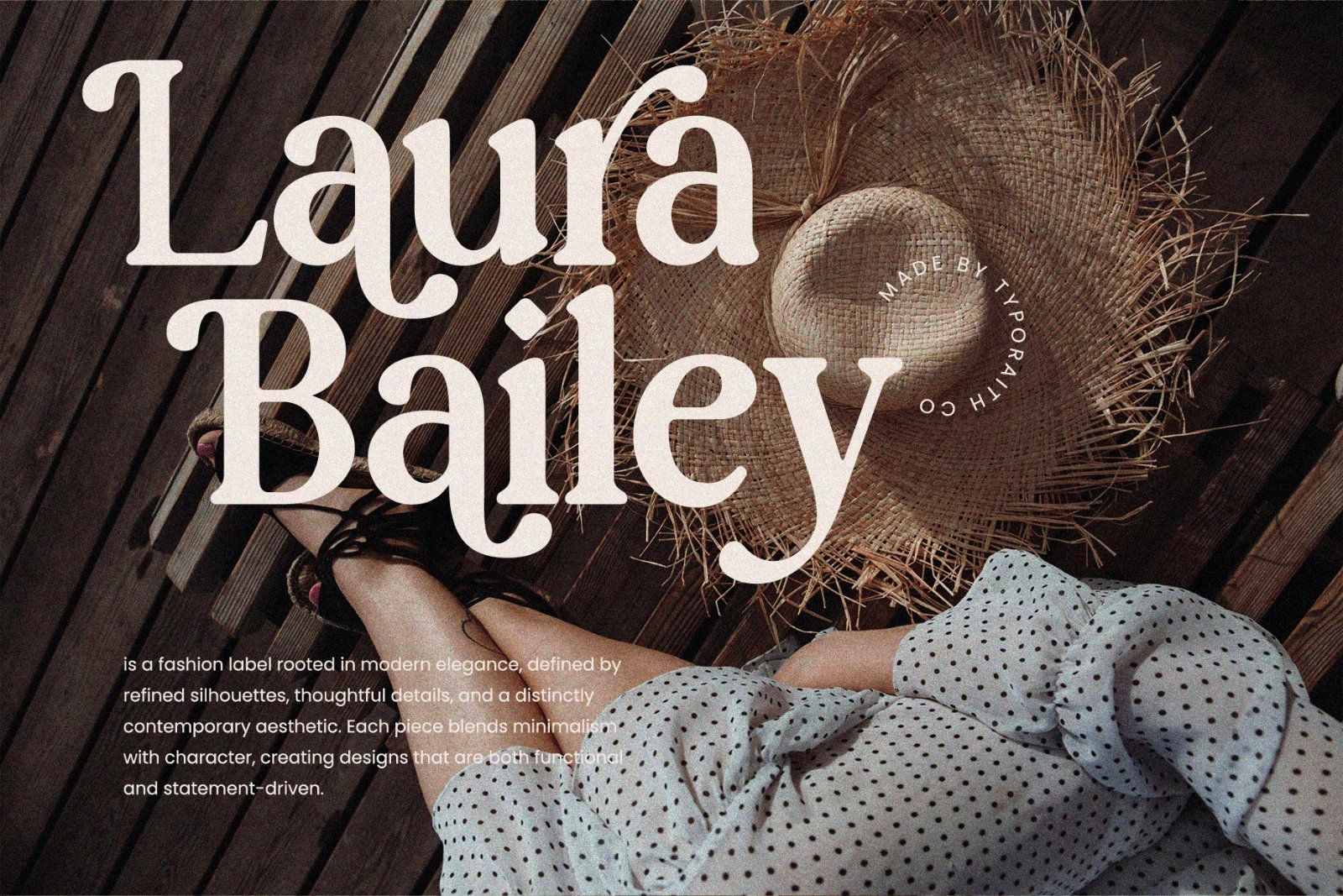 Grove Peach | Modern Retro Serif — image 4