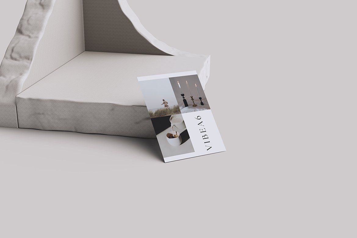 A6 Flyer Mockup (4 Objects) — image 3