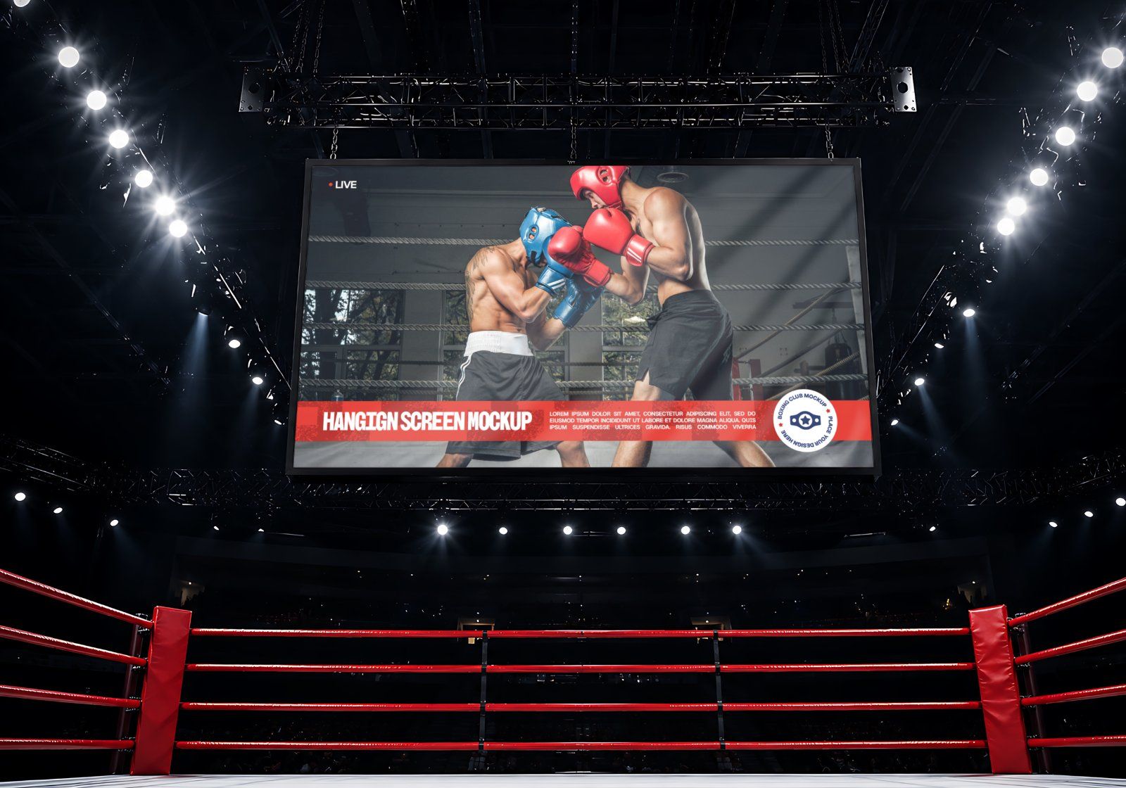 Ultimate Boxing Match Branding Mockup Bundle – 15 Premium PSD Scenes for Combat Sports & Athletic Id — image 6