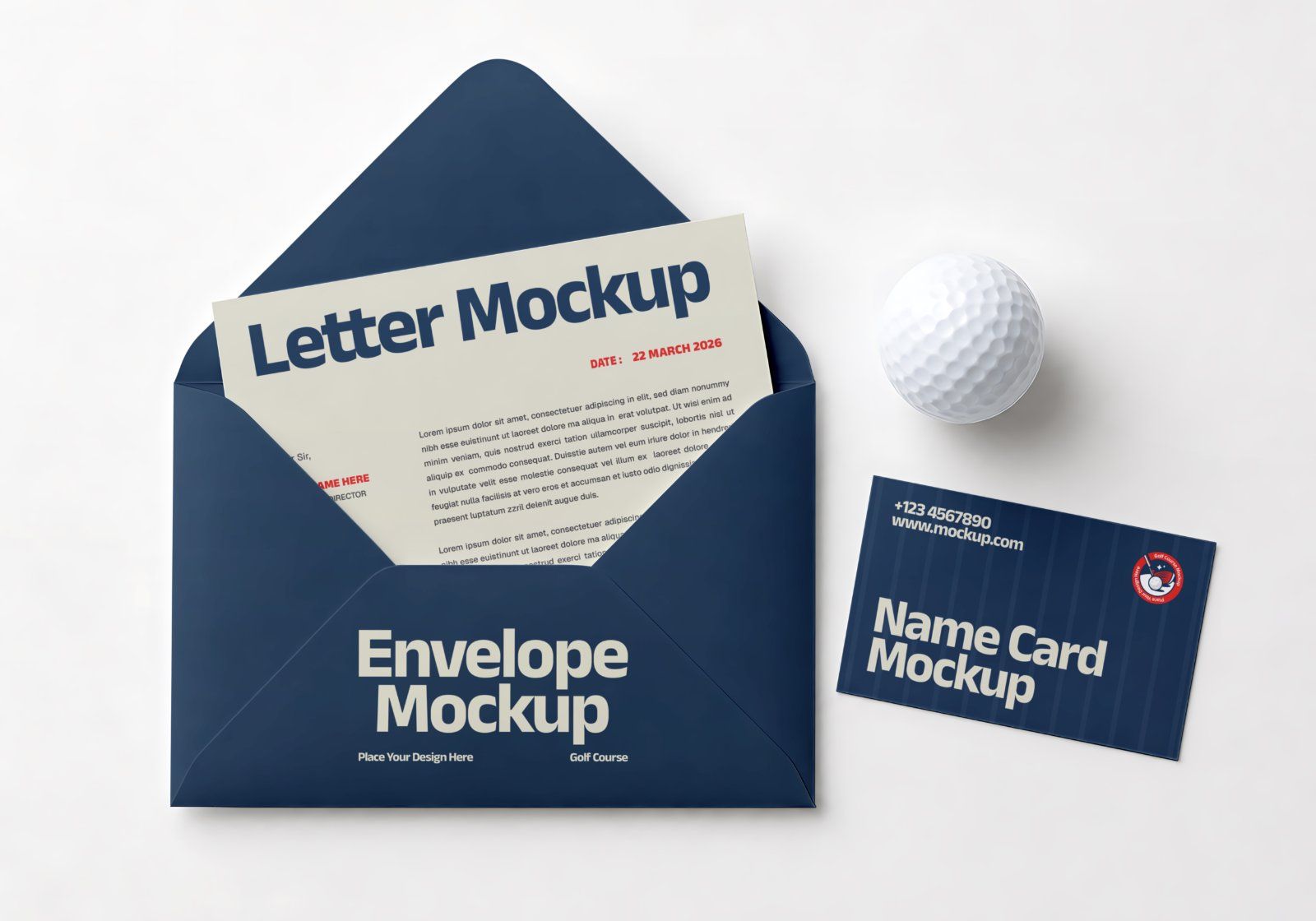 Premium Golf Course Branding Mockup Bundle – 15 Luxury PSD Scenes for Club, Tournament & Apparel Ide — image 10