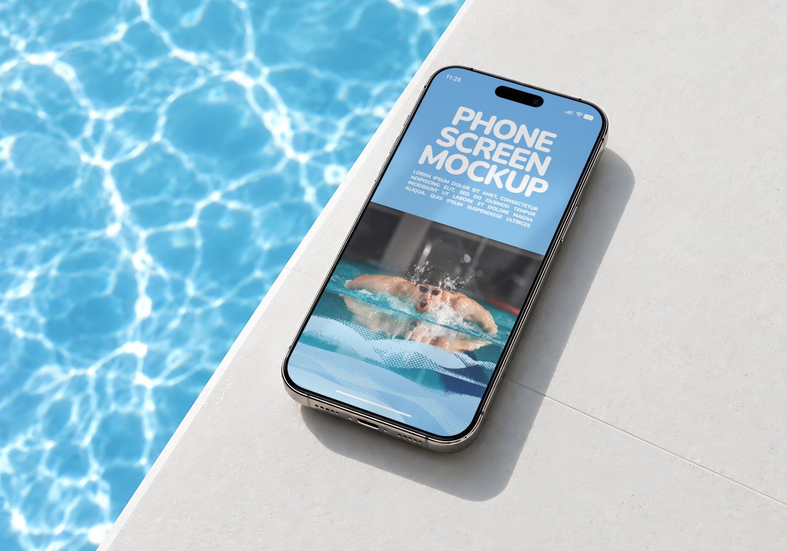 Premium Swimming Pool Mockup Bundle – 15 Aesthetic PSD Scenes for Swimwear, Resort & Aquatic Sports — image 14