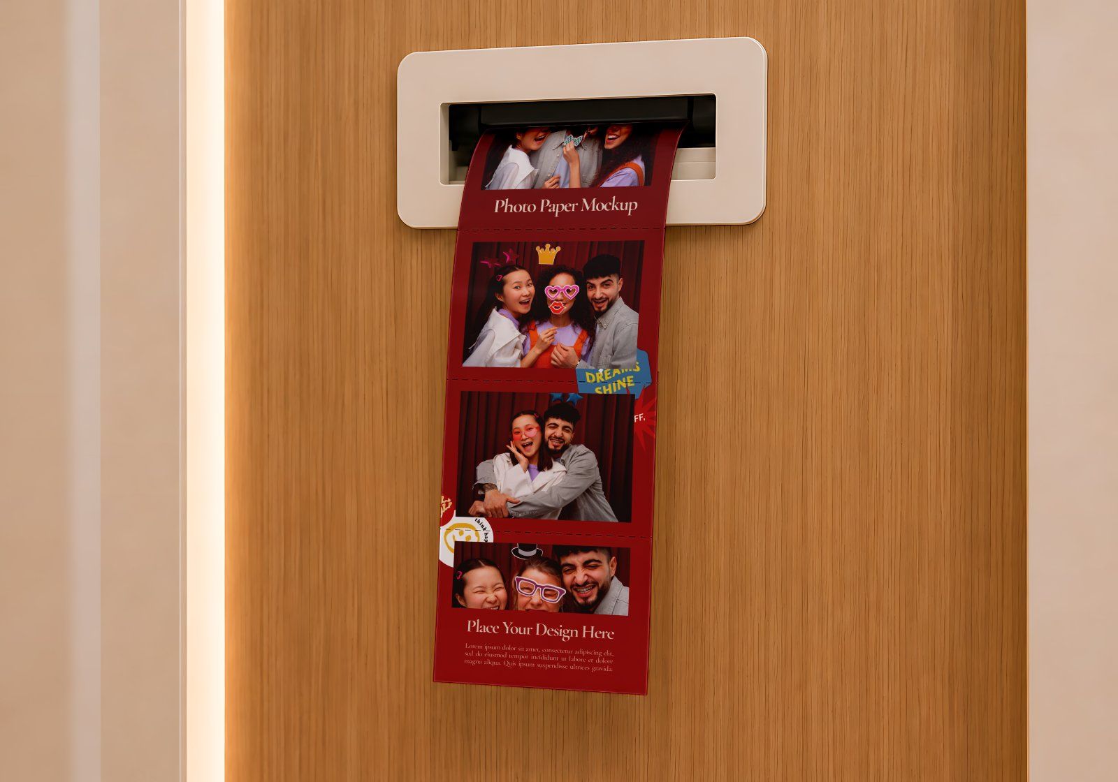 Premium Photo Box Rental Mockup Bundle – 15 Gen-Z PSD Scenes for Photobox Strips, Curtain Booths — image 15