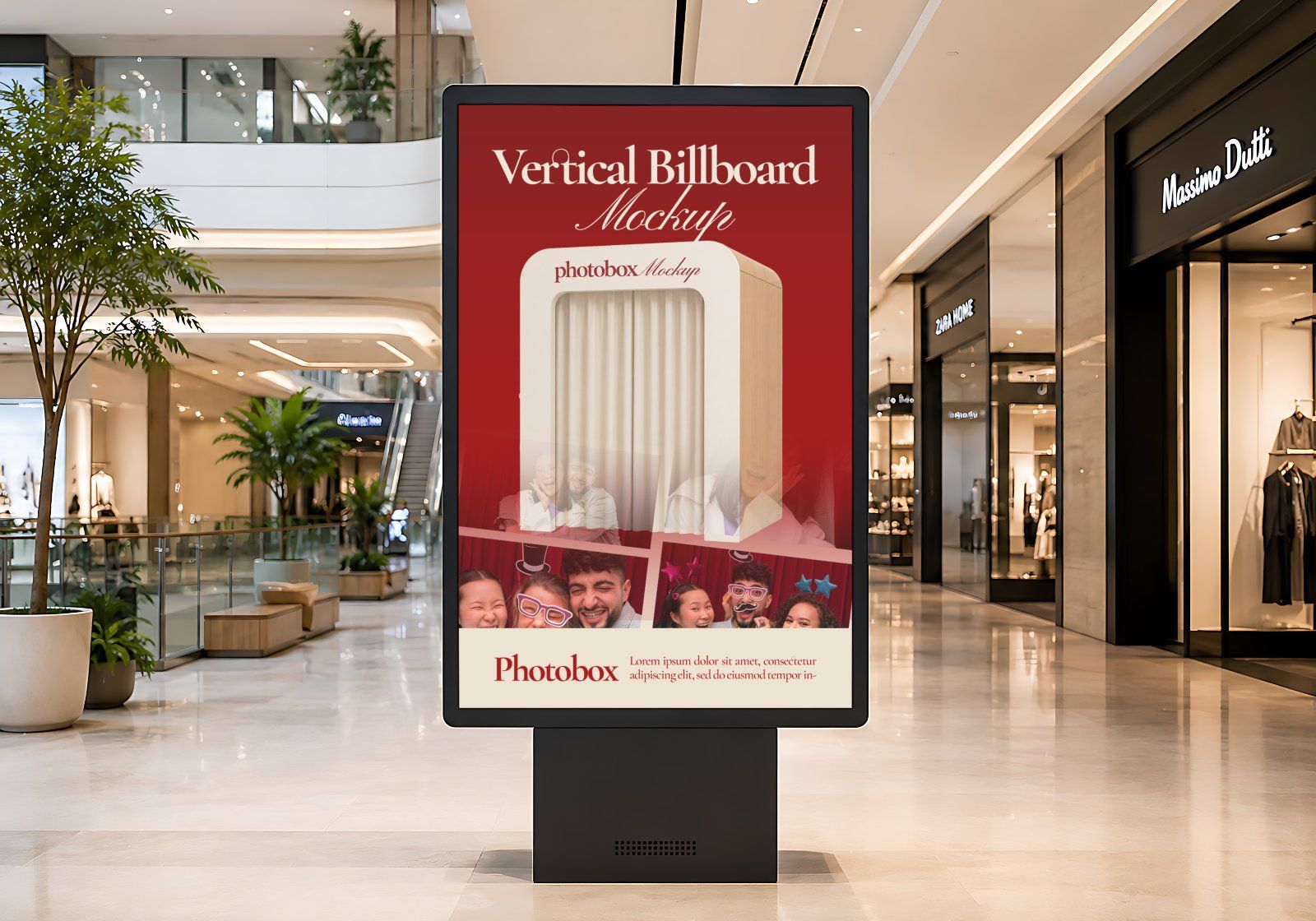 Premium Photo Box Rental Mockup Bundle – 15 Gen-Z PSD Scenes for Photobox Strips, Curtain Booths — image 11