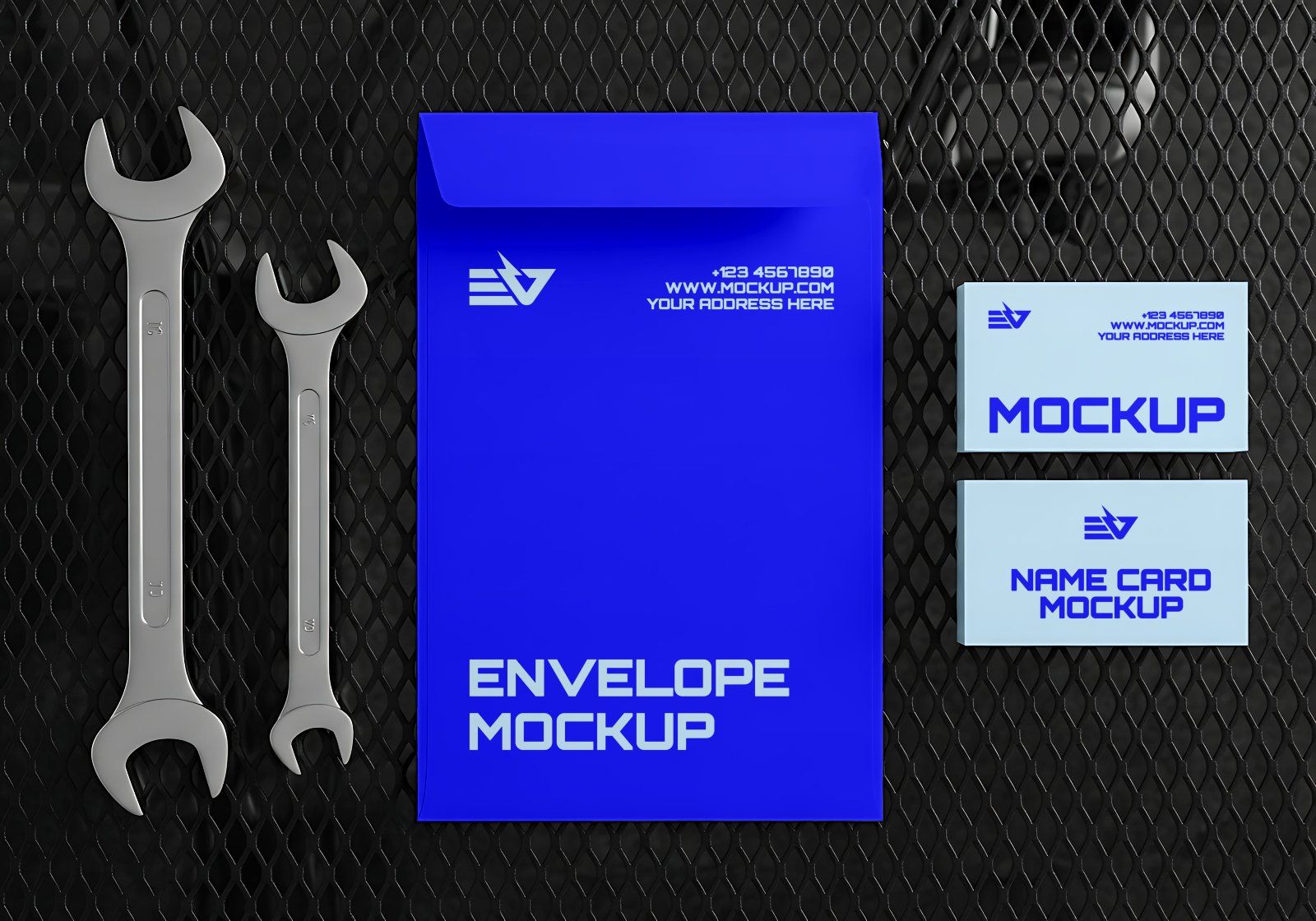 Premium Electric Vehicle Garage Mockup - 15 PSD File — image 14