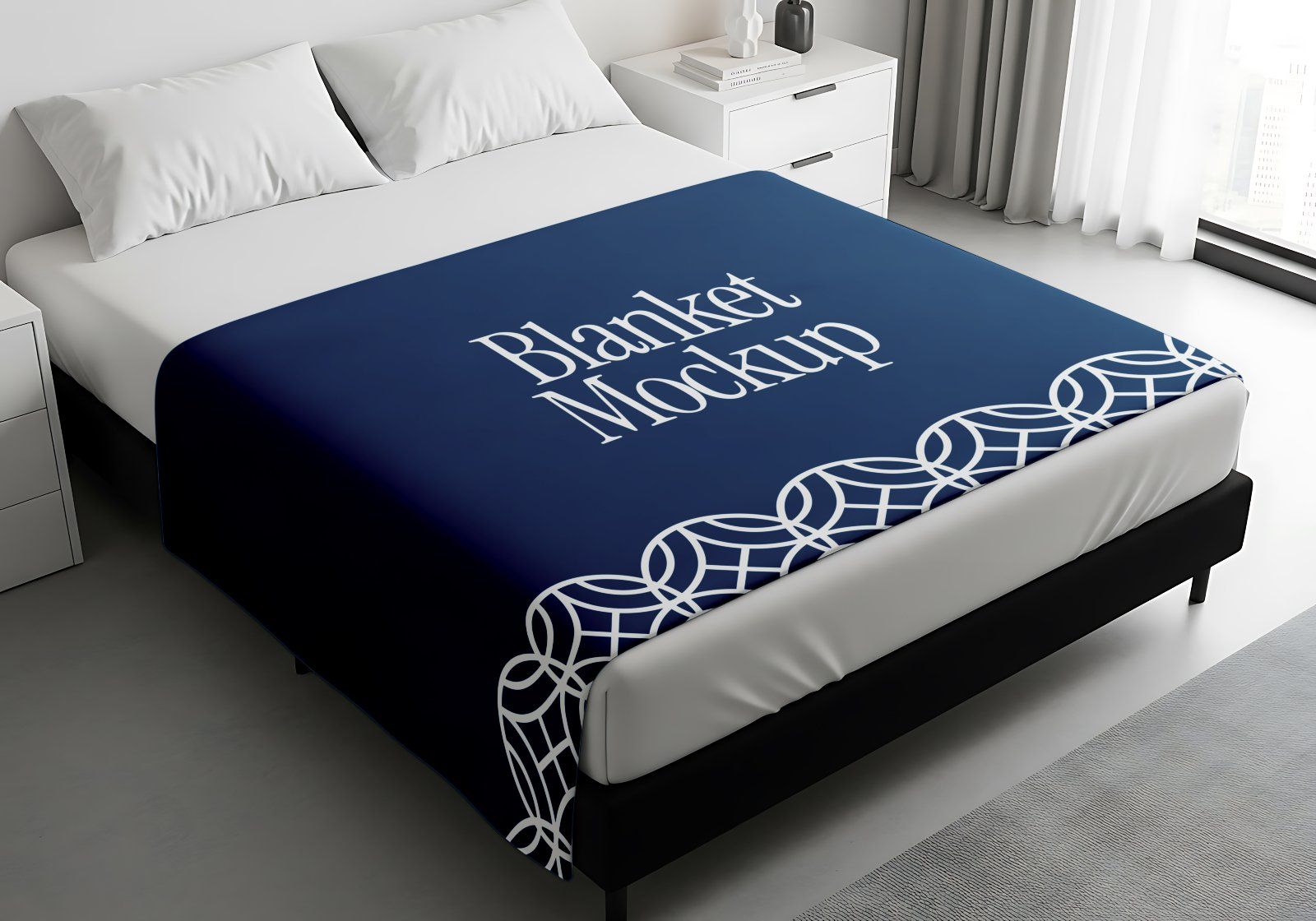 Premium Branding Blue Hotel Mockup — image 14