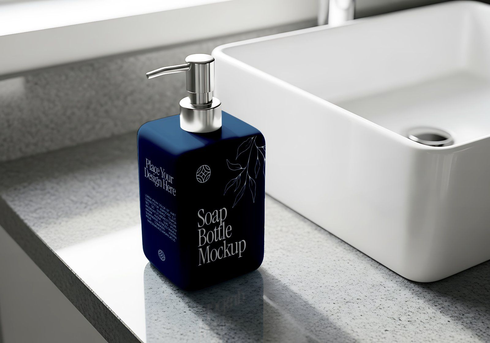 Premium Branding Blue Hotel Mockup — image 16