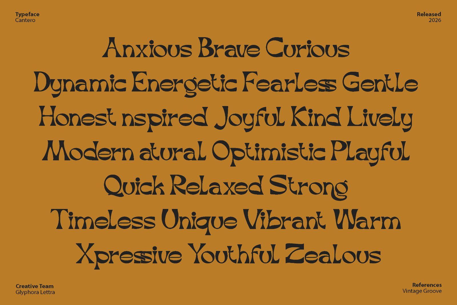 Cantero - Retro Serif Font — image 3