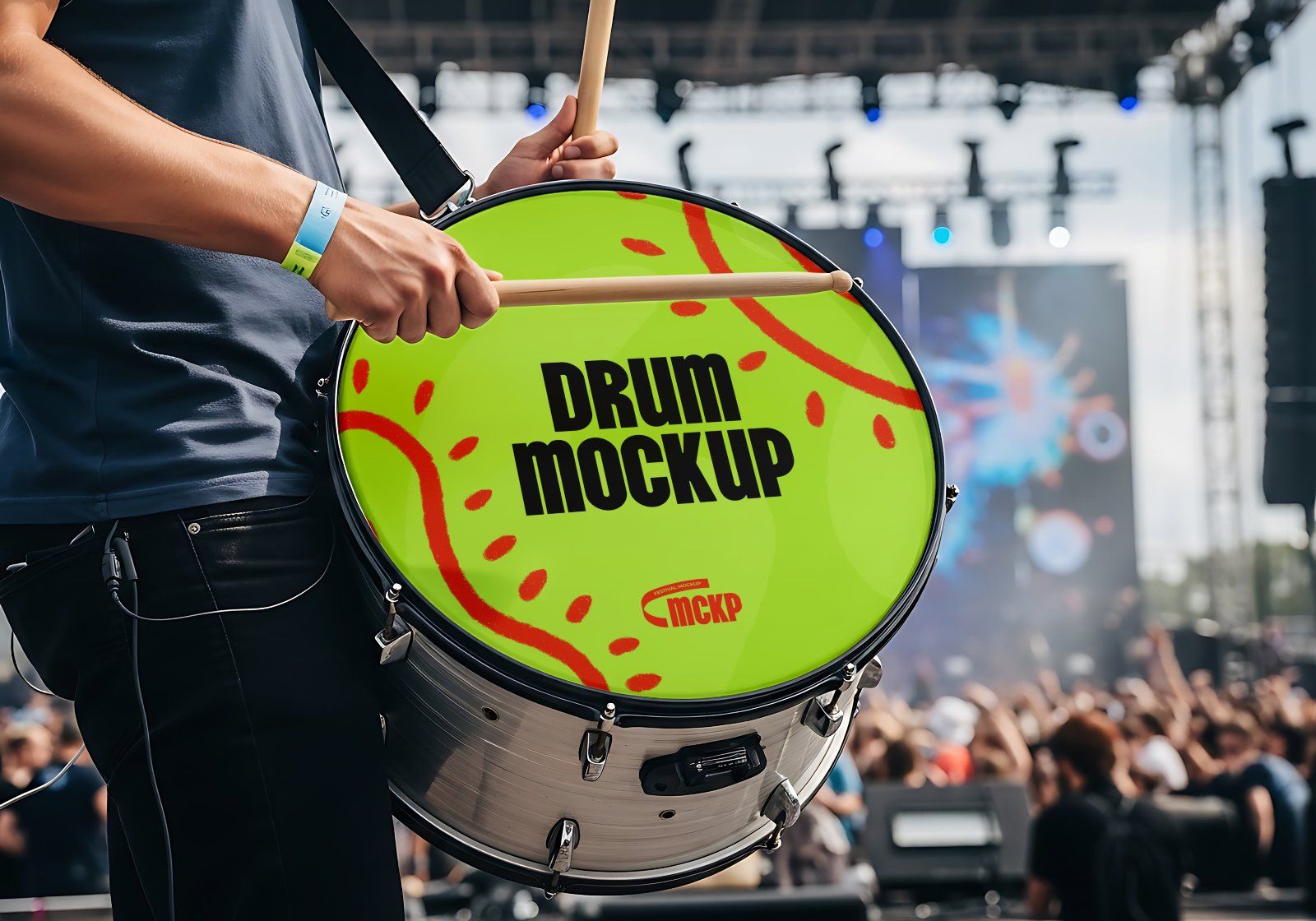 Premium Branding Event Organizer Festival Mockup — image 12