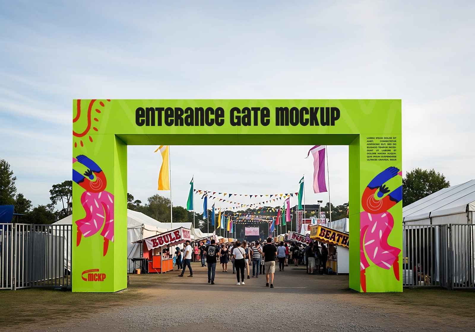 Premium Branding Event Organizer Festival Mockup — image 16
