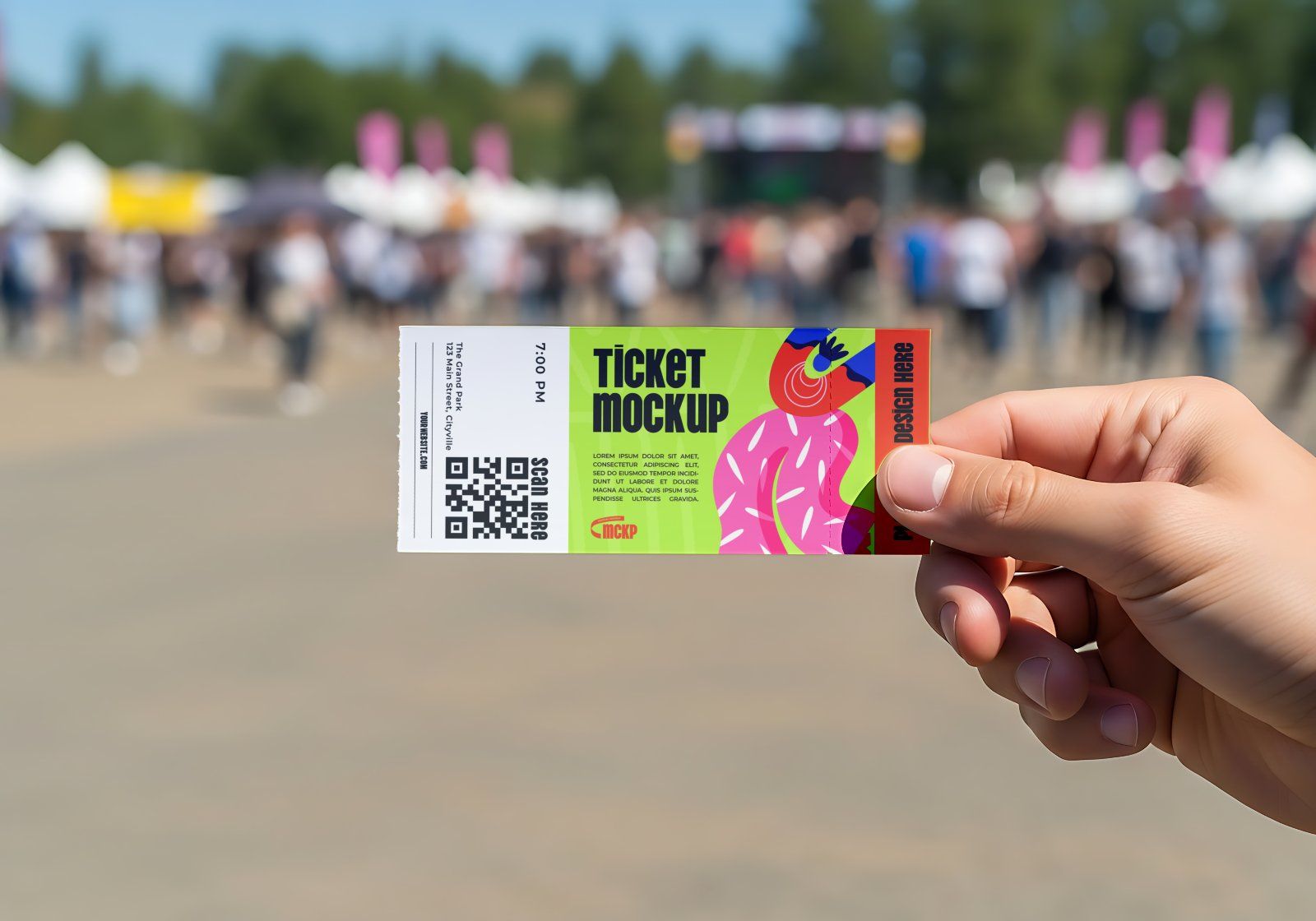Premium Branding Event Organizer Festival Mockup — image 9