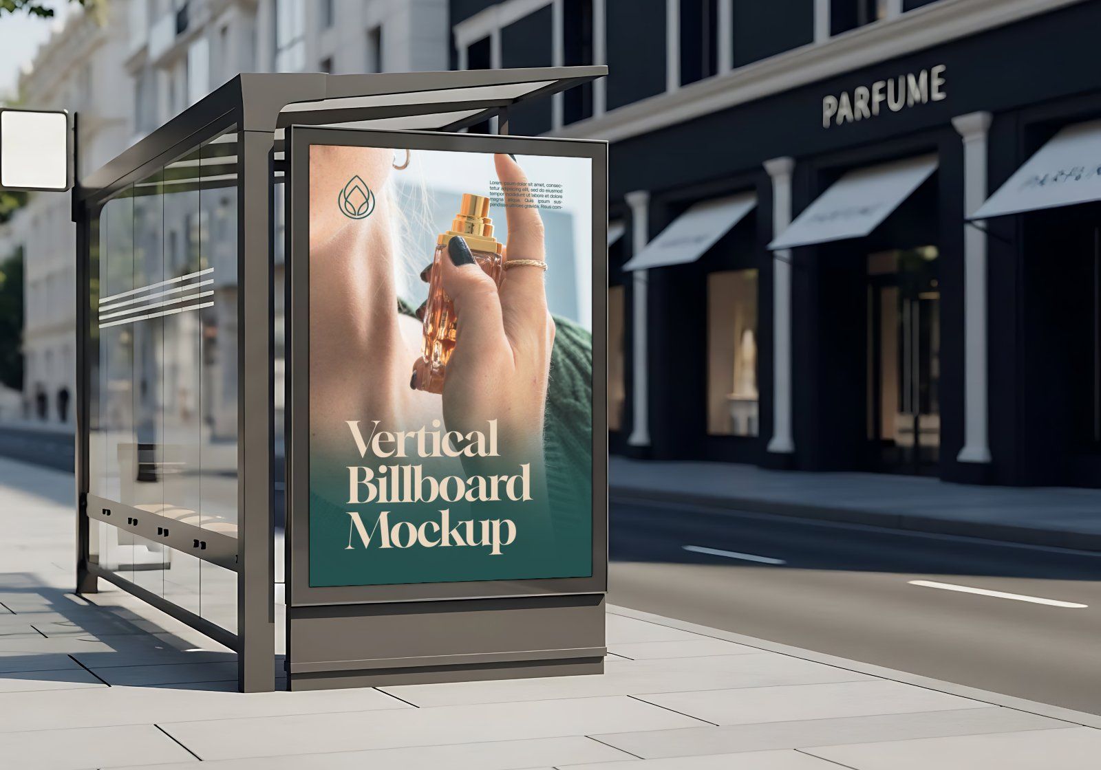 Perfume Brand Store Mockup Bundle PSD – Luxury Fragrance Retail Branding Set — image 11