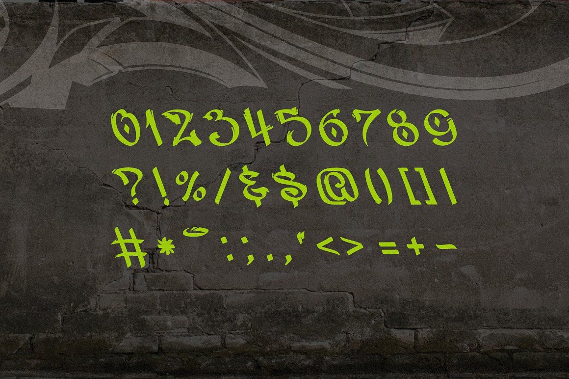 Vandal - Graffiti Font — image 3