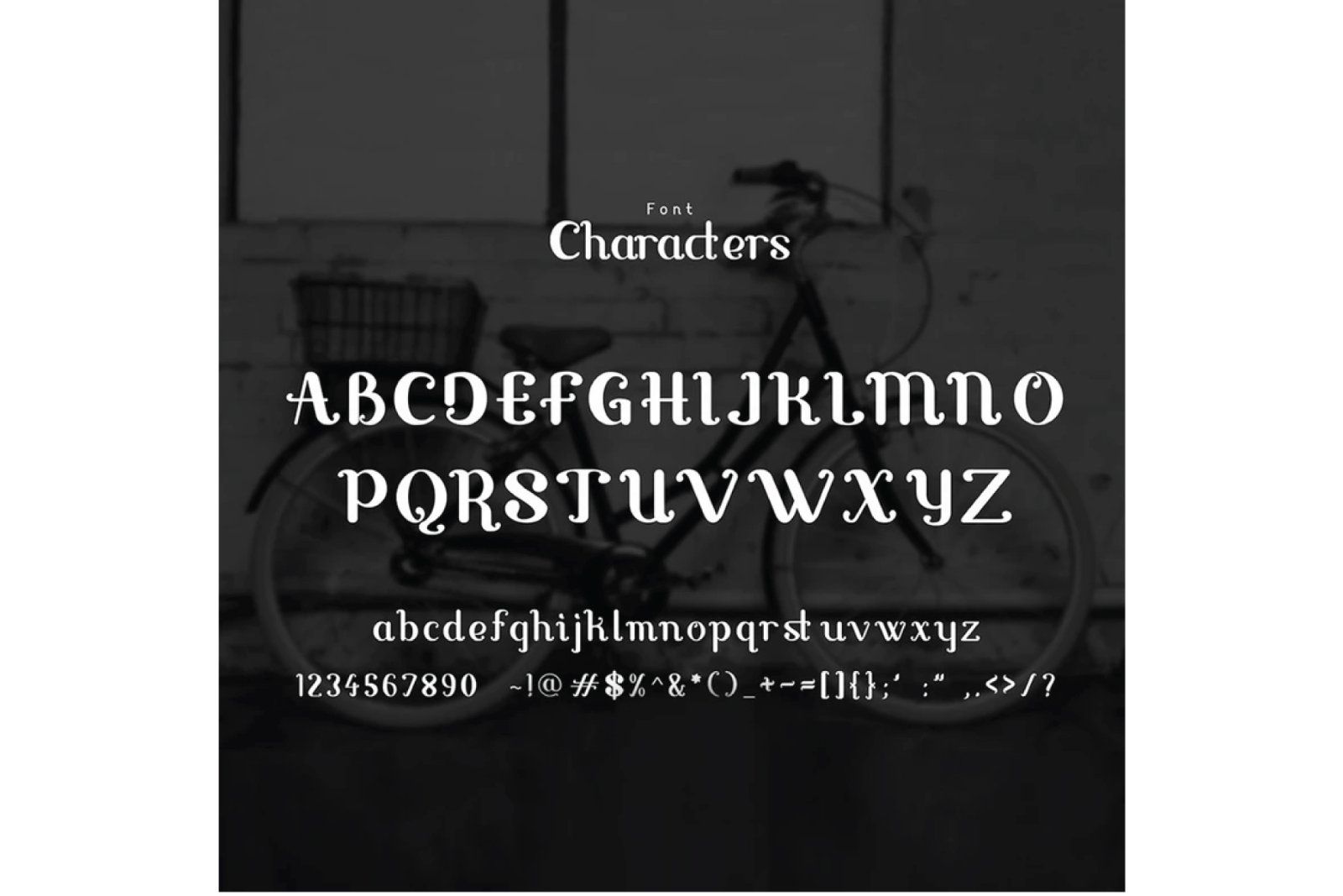 Carvino Font modern font files — image 4