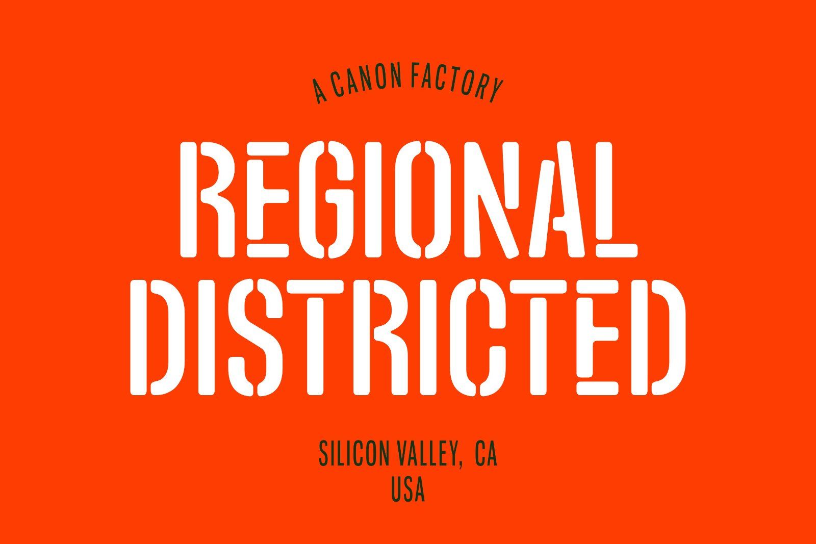 Spencer Stencil Font — image 4