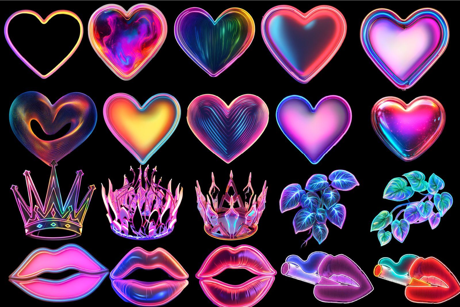 160 Neon PNG Pack, Glow Png Pack, Neon PNG, Neon Effects, Glow Effects, Neon Circle, Teleport png, — image 5