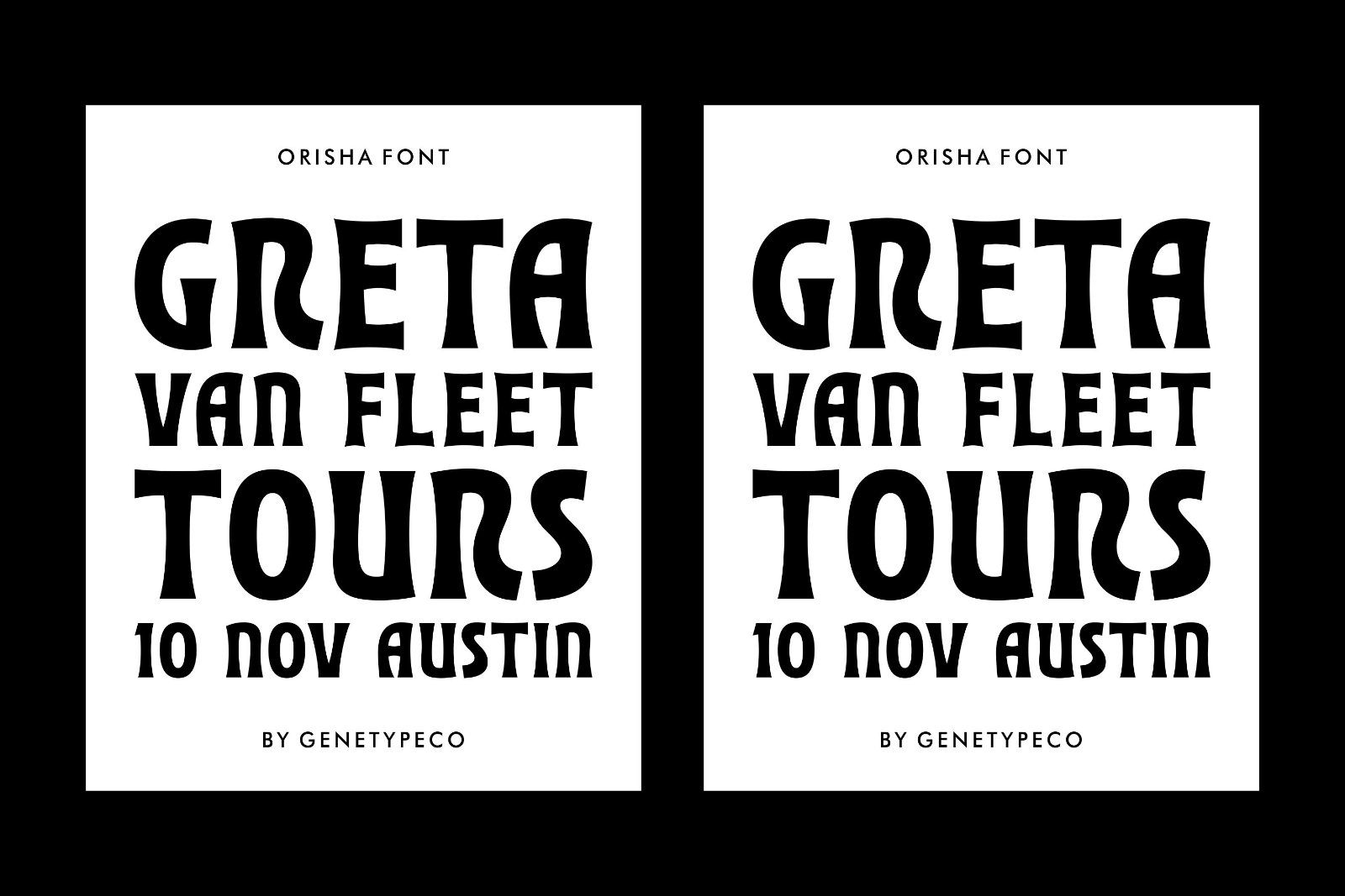 Orisha Display Font — image 4