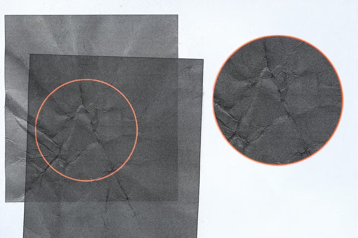Crumpled archive paper textures — image 4