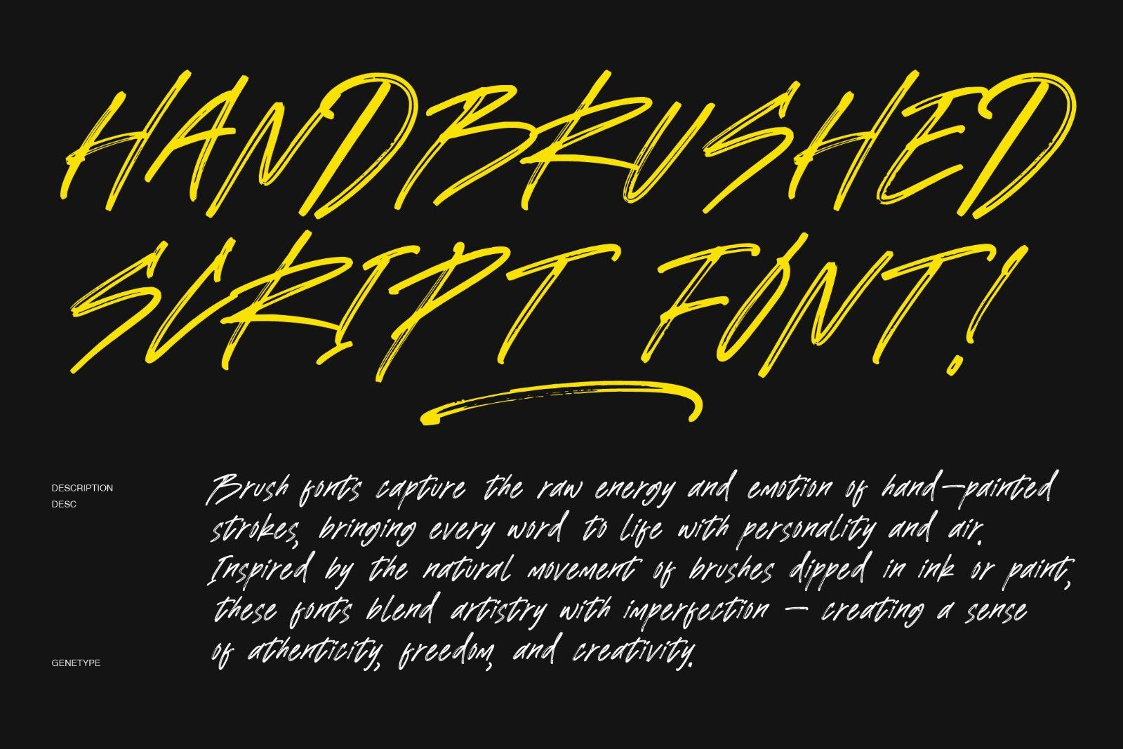 Emoria – Hand-Brushed Expressive Script Font — image 4