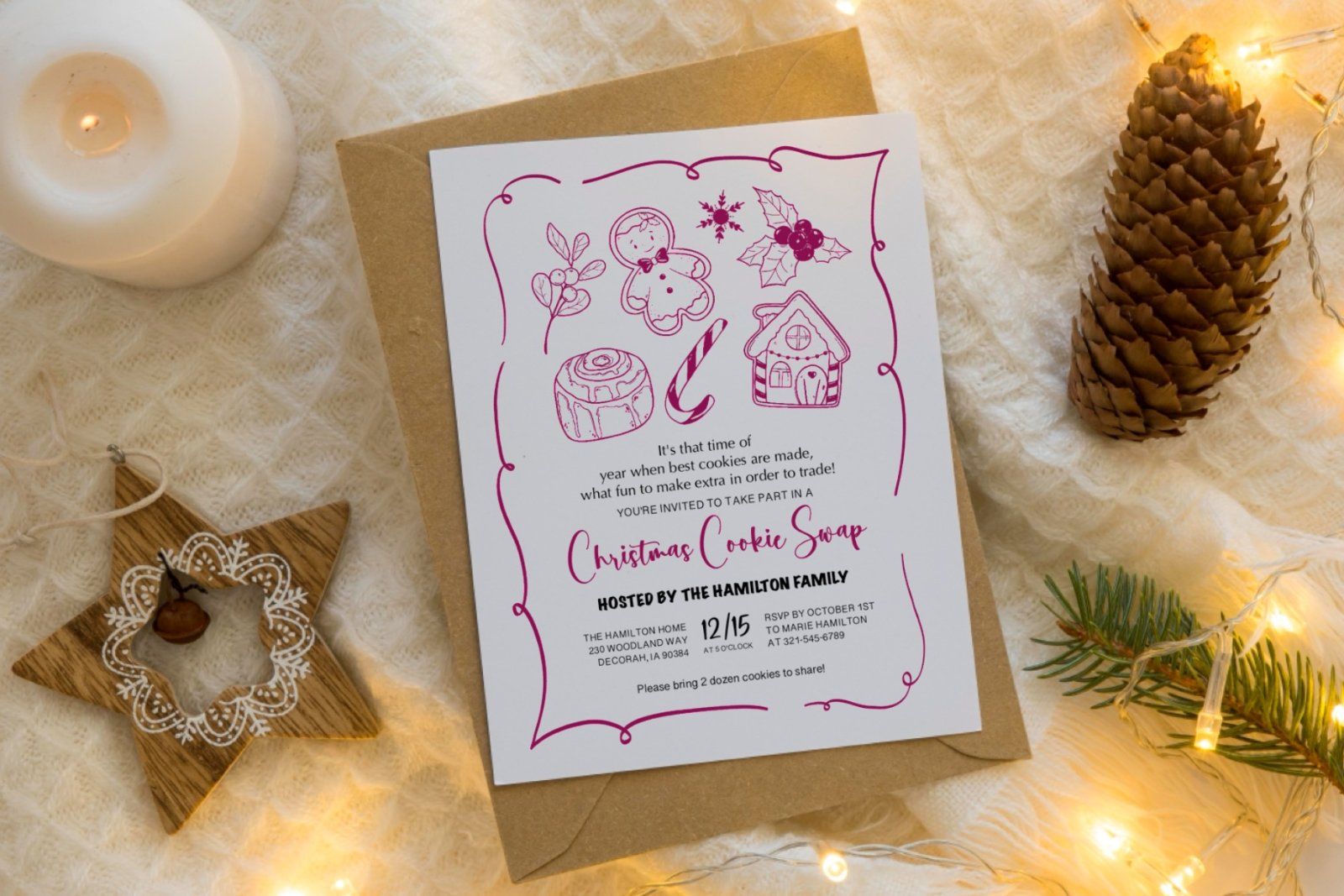 Hand drawn whimsical Christmas — image 2