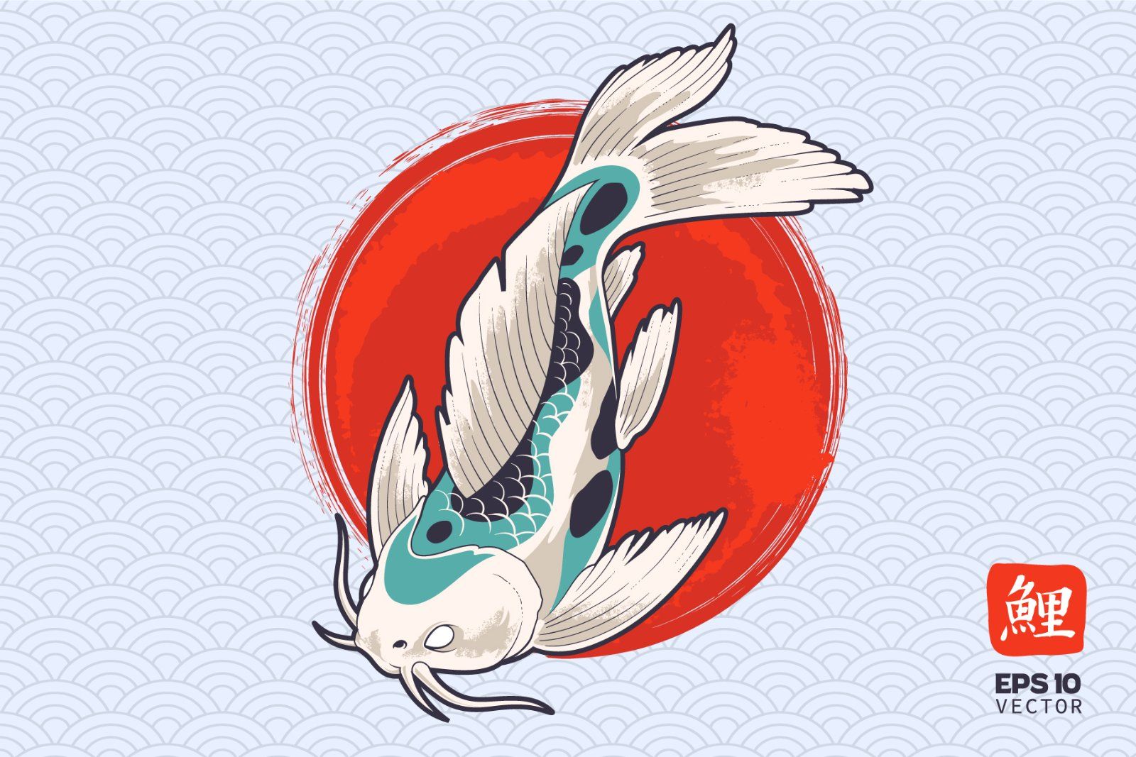 Koi Fish Vector Set — image 4
