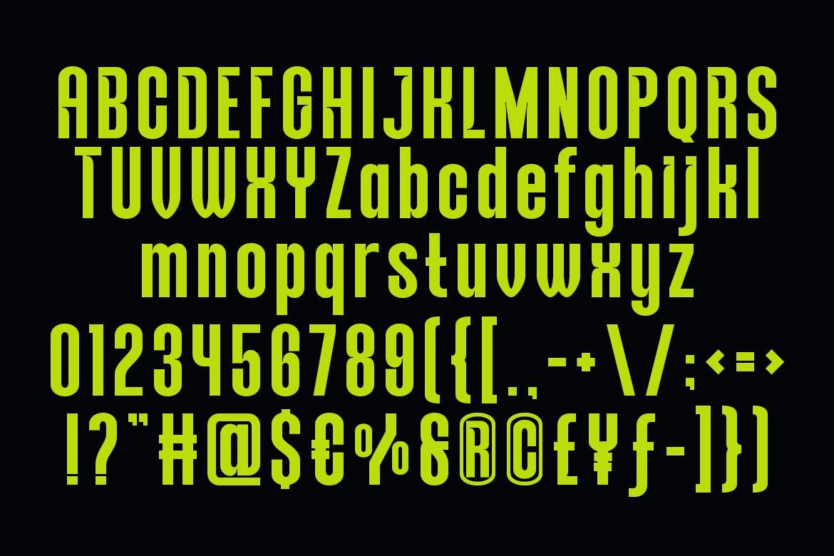 NEXORA - A Modern Condensed Display Font Family — image 6