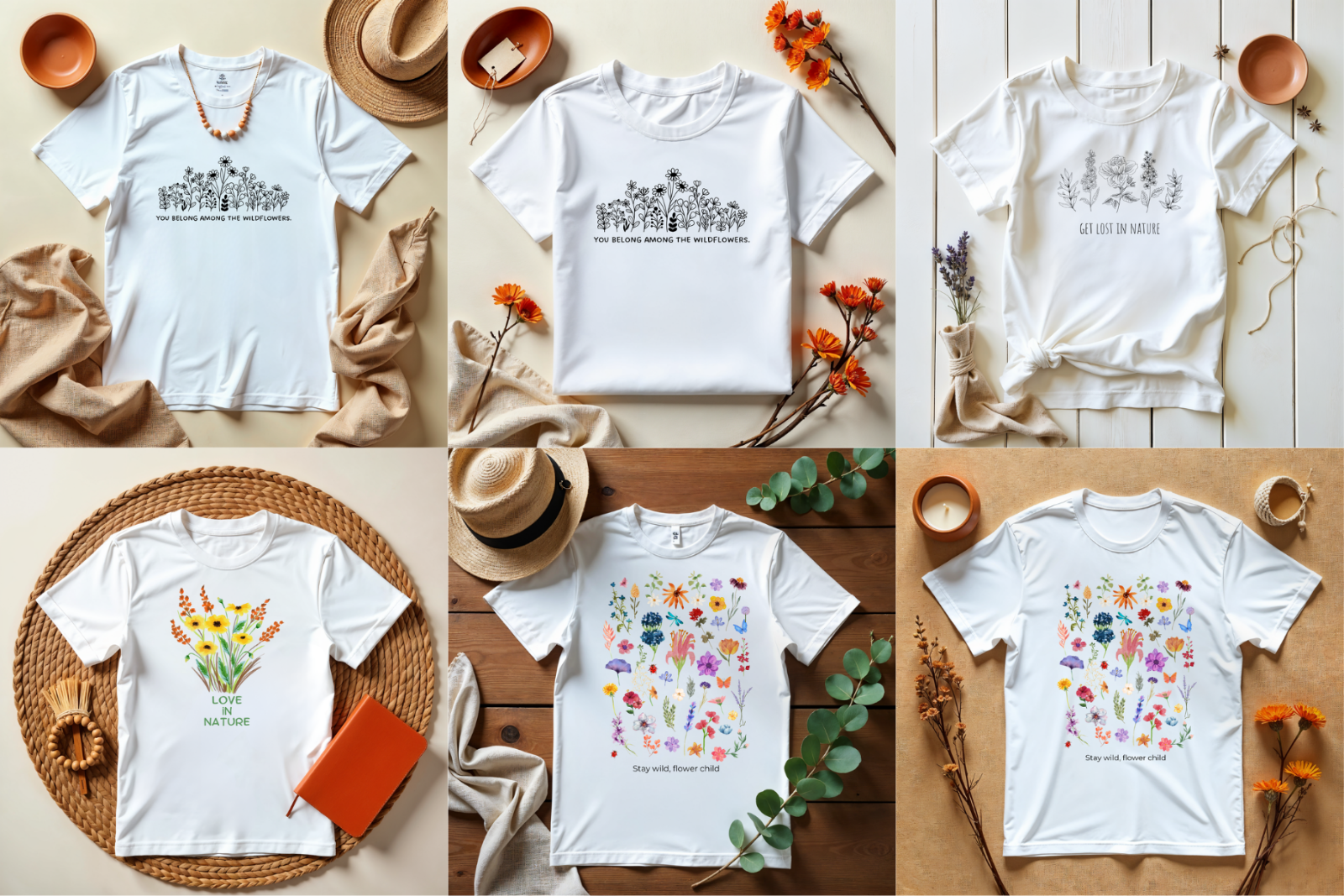 T-Shirt Mockup Bundle Canva Editable — image 4
