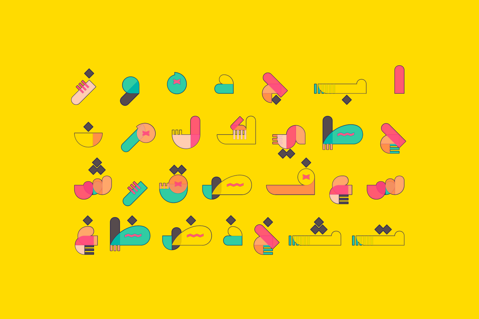 Tashkeel - Arabic Color Font — image 4
