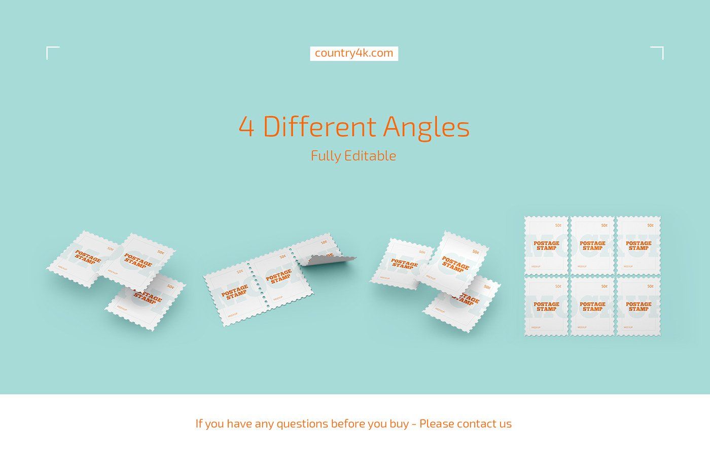 Postage Stamp Mockup Set — image 4