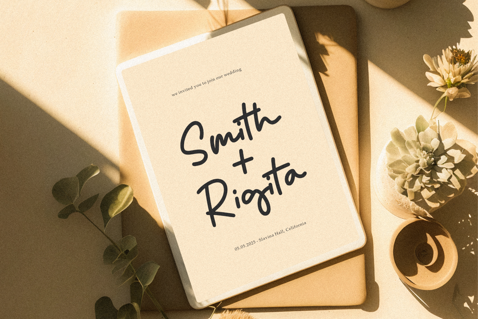 Reileight Winterlane - Monoline Script Font — image 4