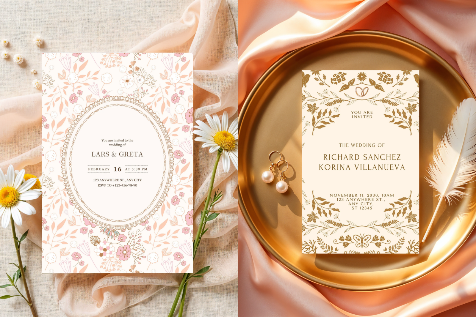 45 Invitation Card Mockups for Canva — image 5